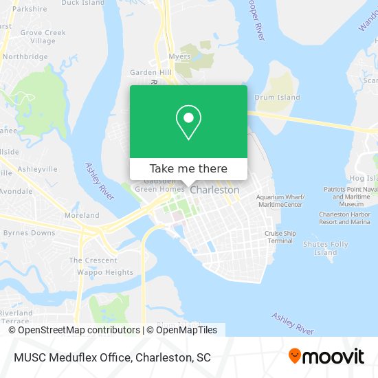 MUSC Meduflex Office map
