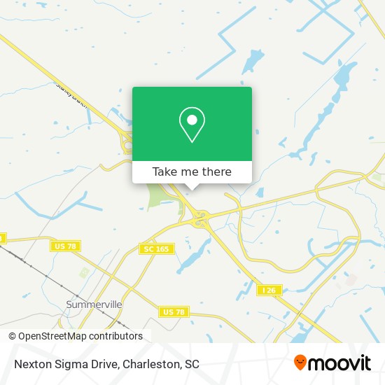 Nexton Sigma Drive map