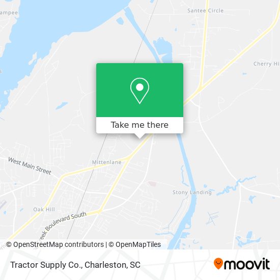 Mapa de Tractor Supply Co.