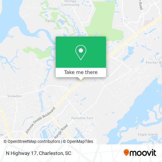 Mapa de N Highway 17