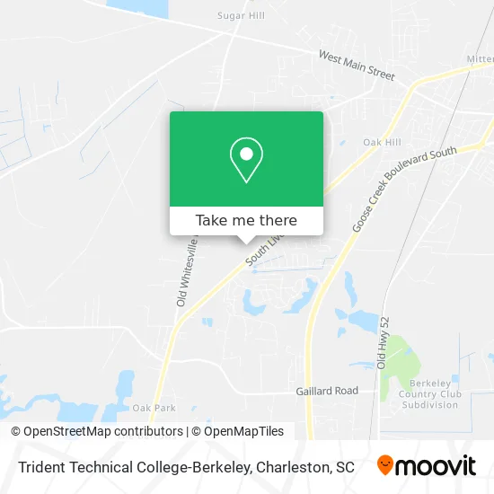 Trident Technical College-Berkeley map