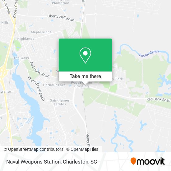 Mapa de Naval Weapons Station
