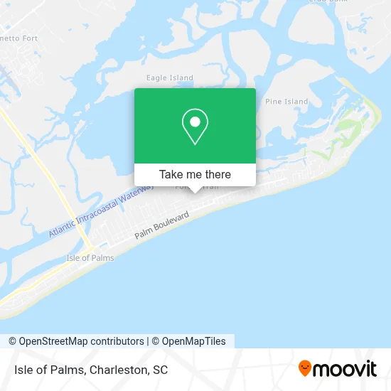 Isle of Palms map