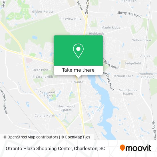 Otranto Plaza Shopping Center map