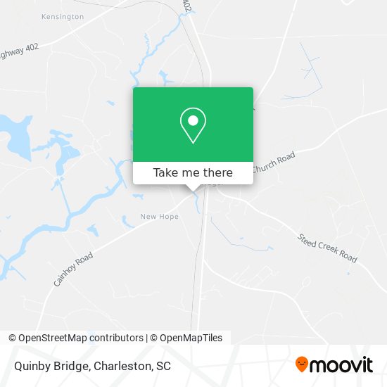 Mapa de Quinby Bridge