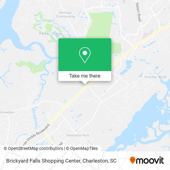 Brickyard Falls Shopping Center map