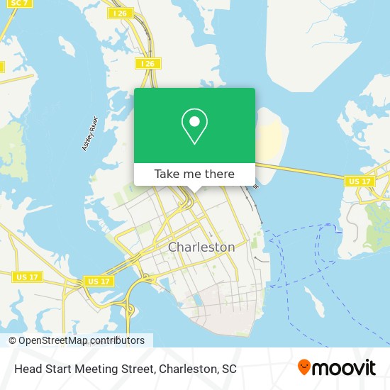 Mapa de Head Start Meeting Street