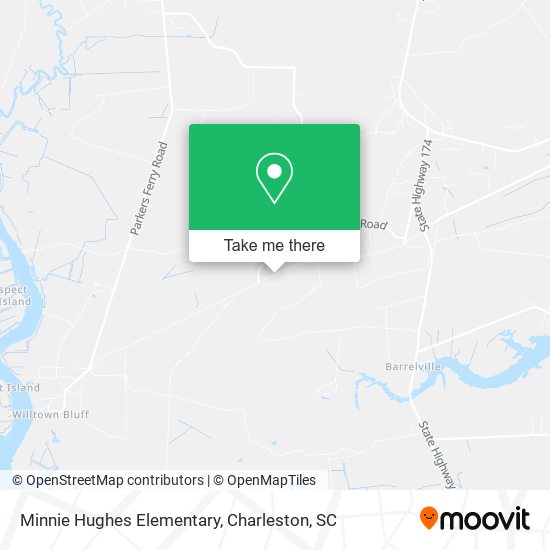 Minnie Hughes Elementary map