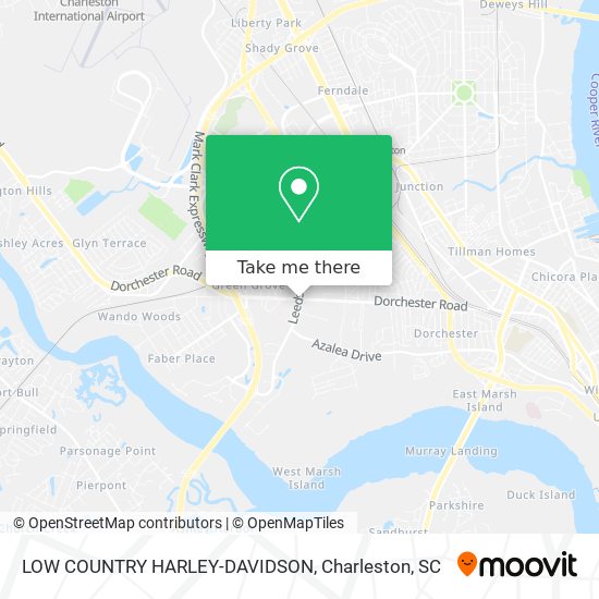 LOW COUNTRY HARLEY-DAVIDSON map