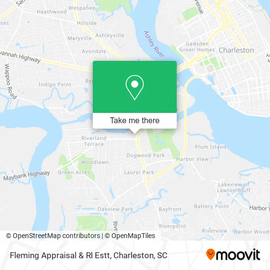 Fleming Appraisal & Rl Estt map