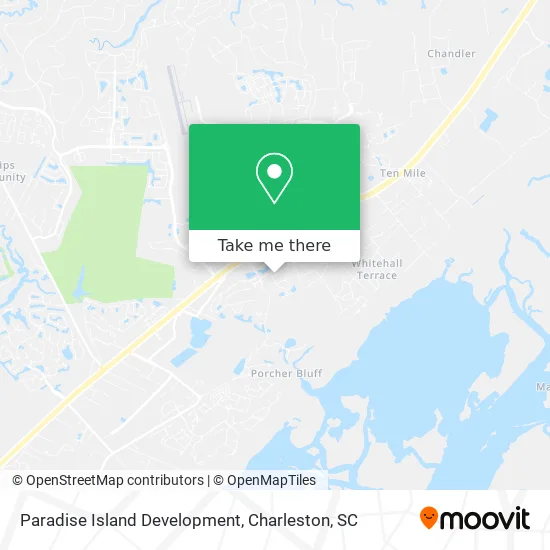 Paradise Island Development map