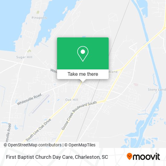First Baptist Church Day Care map