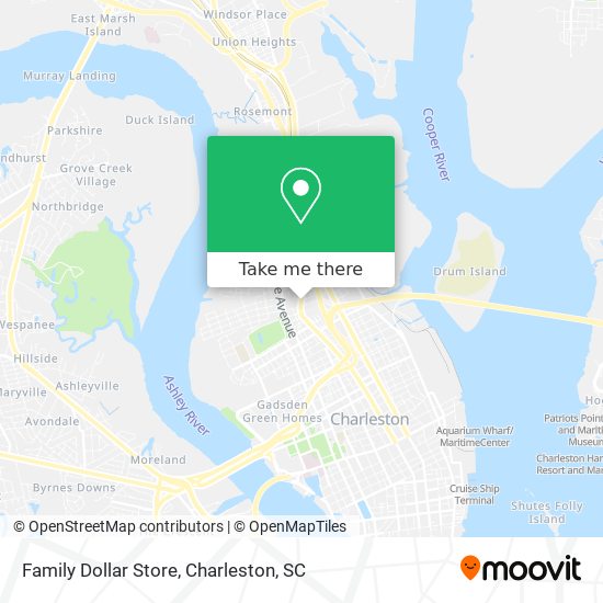 Family Dollar Store map