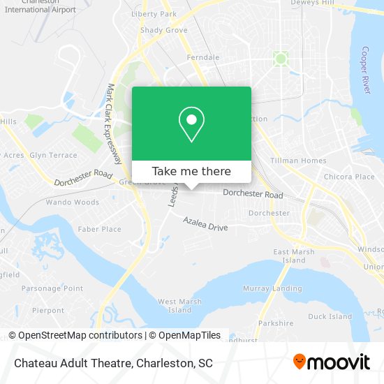 Mapa de Chateau Adult Theatre