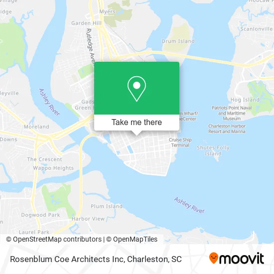 Rosenblum Coe Architects Inc map