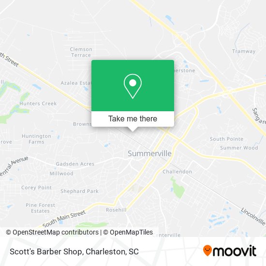Scott's Barber Shop map