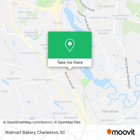 Walmart Bakery map