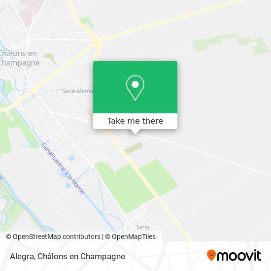 Alegra map