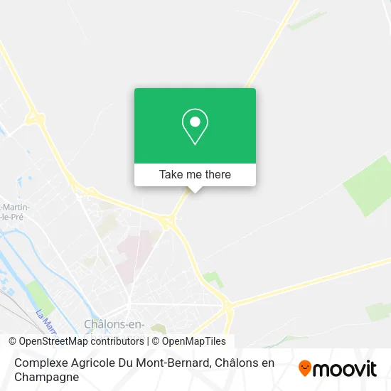 Complexe Agricole Du Mont-Bernard map