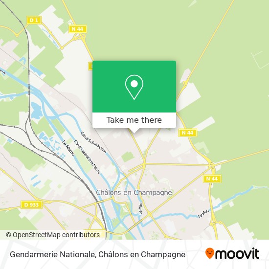 How To Get To Gendarmerie Nationale In Chalons En Champagne By Bus How To Get To Gendarmerie Nationale In Chalons En Champagne By Bus
