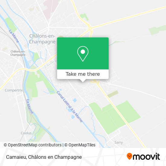 Camaieu map
