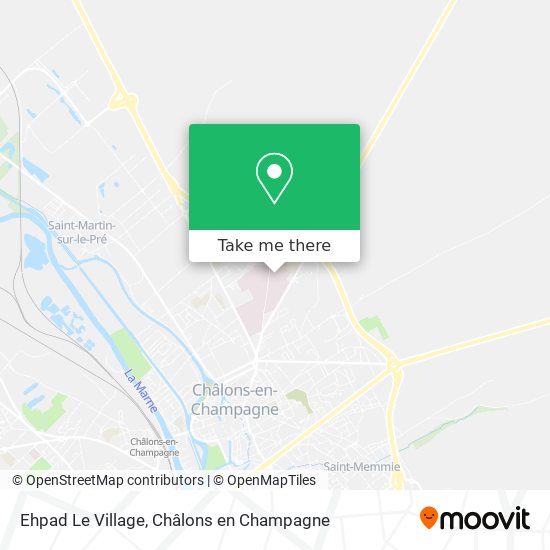 Ehpad Le Village map