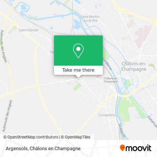 Argensols map