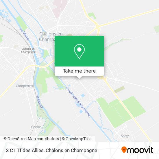 S C I Tf des Allies map