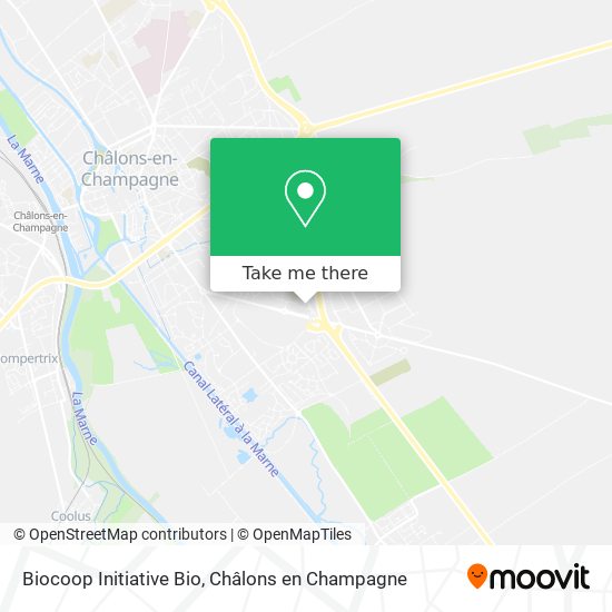 Biocoop Initiative Bio map