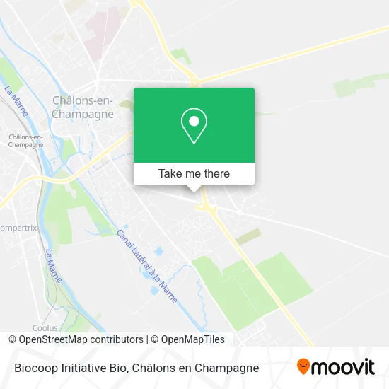 Biocoop Initiative Bio map