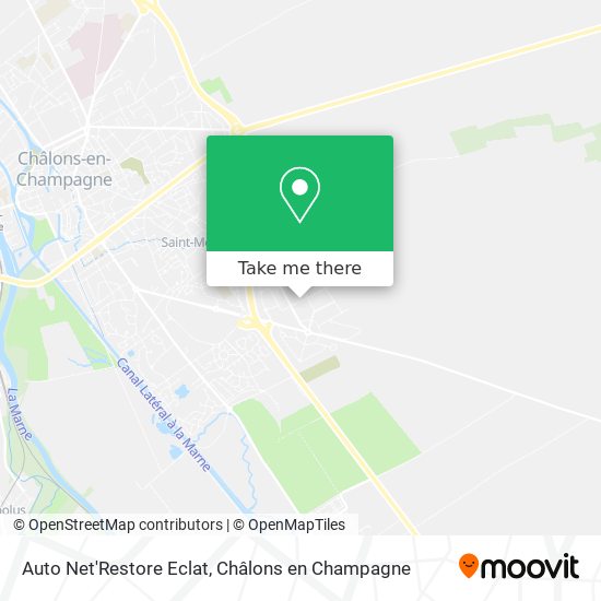 Auto Net'Restore Eclat map
