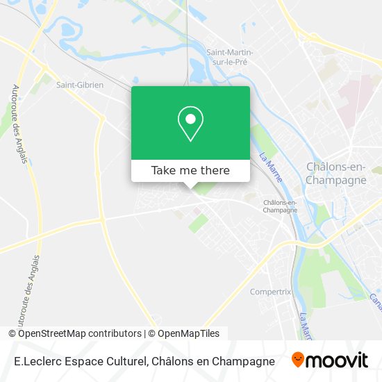 E.Leclerc Espace Culturel map