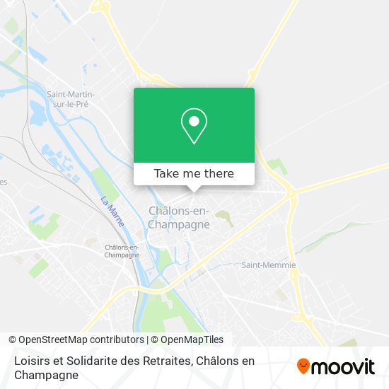 Loisirs et Solidarite des Retraites map