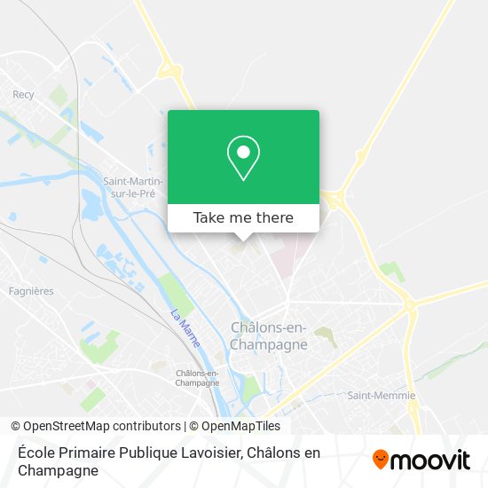École Primaire Publique Lavoisier map