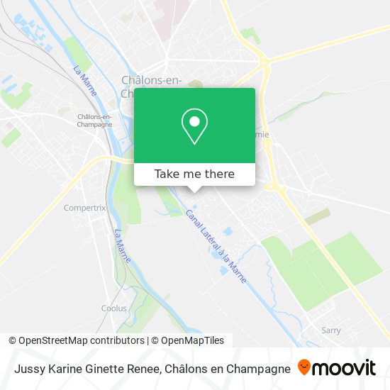 Jussy Karine Ginette Renee map