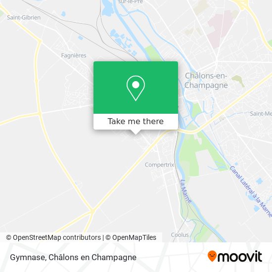 Gymnase map