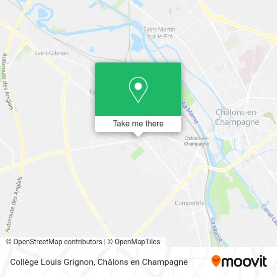 Collège Louis Grignon map