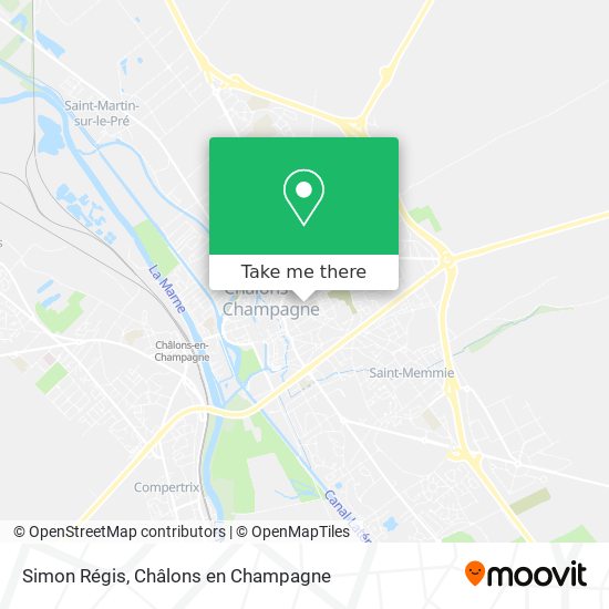 Simon Régis map