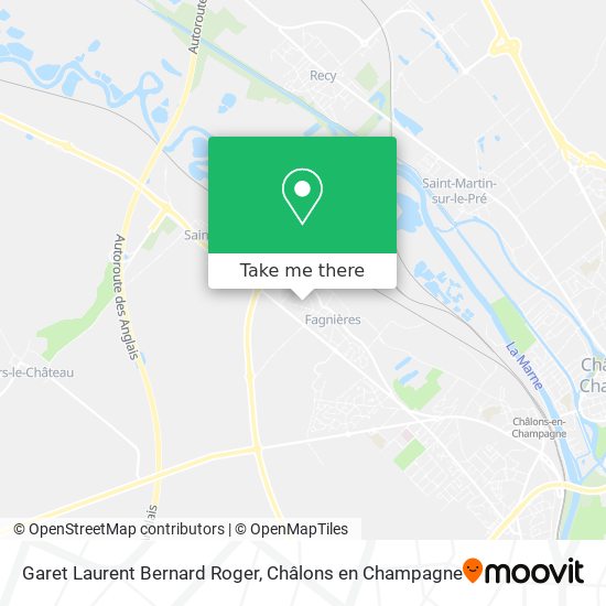 Garet Laurent Bernard Roger map