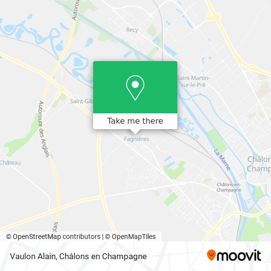 Vaulon Alain map
