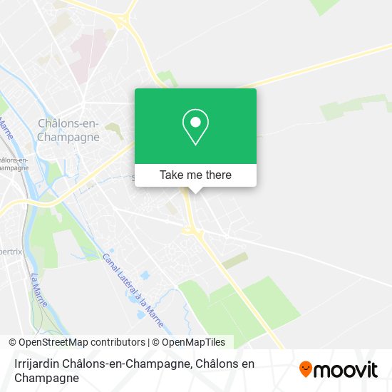 Mapa Irrijardin Châlons-en-Champagne