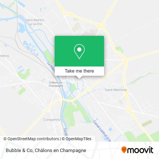 Bubble & Co map