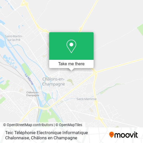 Teic Téléphonie Electronique Informatique Chalonnaise map