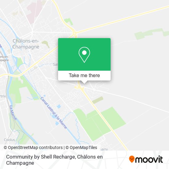 Community by Shell Recharge map