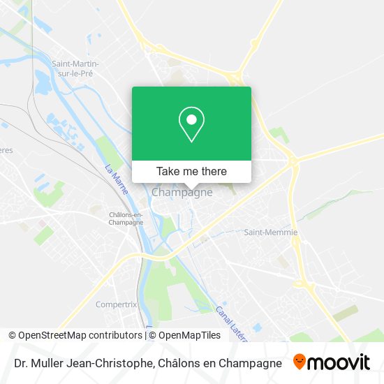 Dr. Muller Jean-Christophe map
