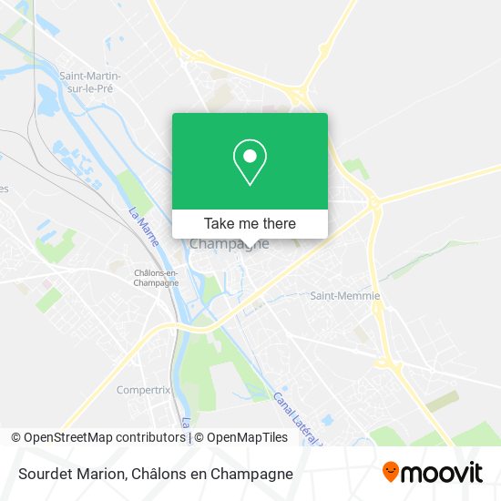 Sourdet Marion map