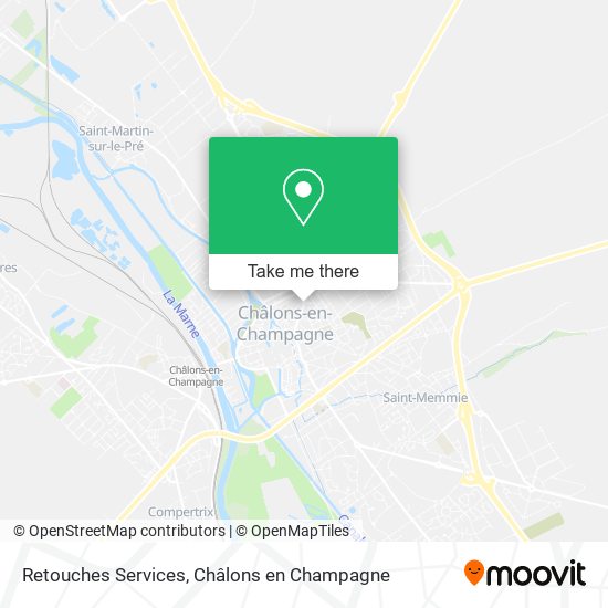 Retouches Services map