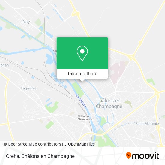 Creha map