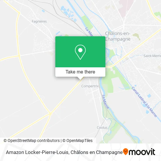 Amazon Locker-Pierre-Louis map