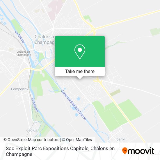 Soc Exploit Parc Expositions Capitole map